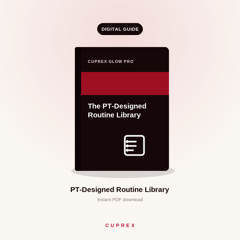 PT-Designed Routine Library digital guide