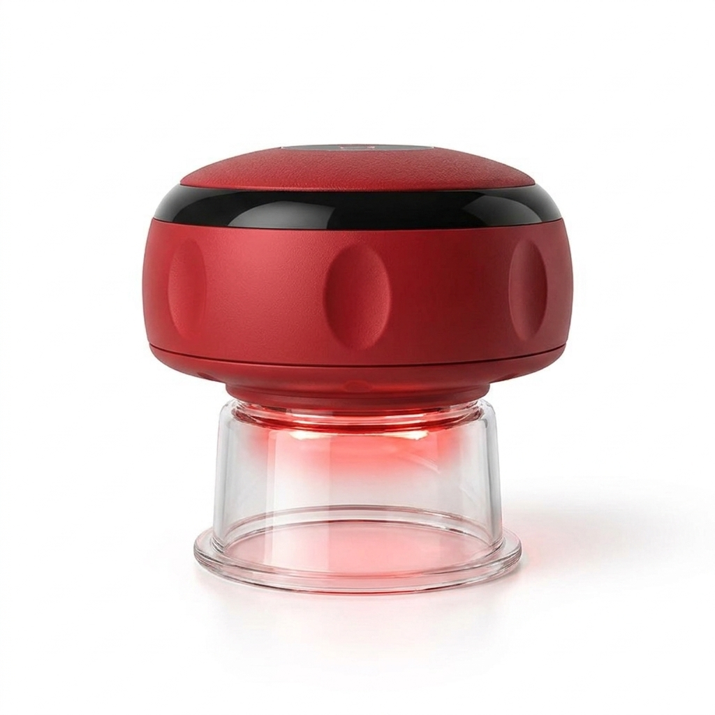 Cuprex Glow Pro — Smart Red Light Cupping Therapy Massager