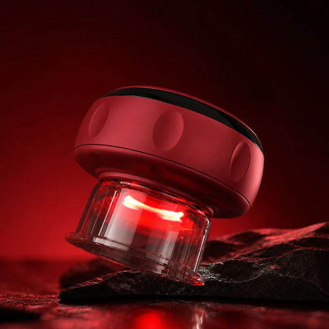 Cuprex Glow Pro — Smart Red Light Cupping Therapy Massager